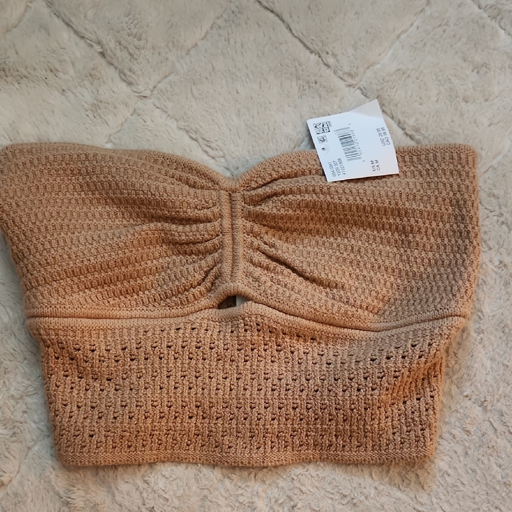 American Eagle Crochet Tube Top